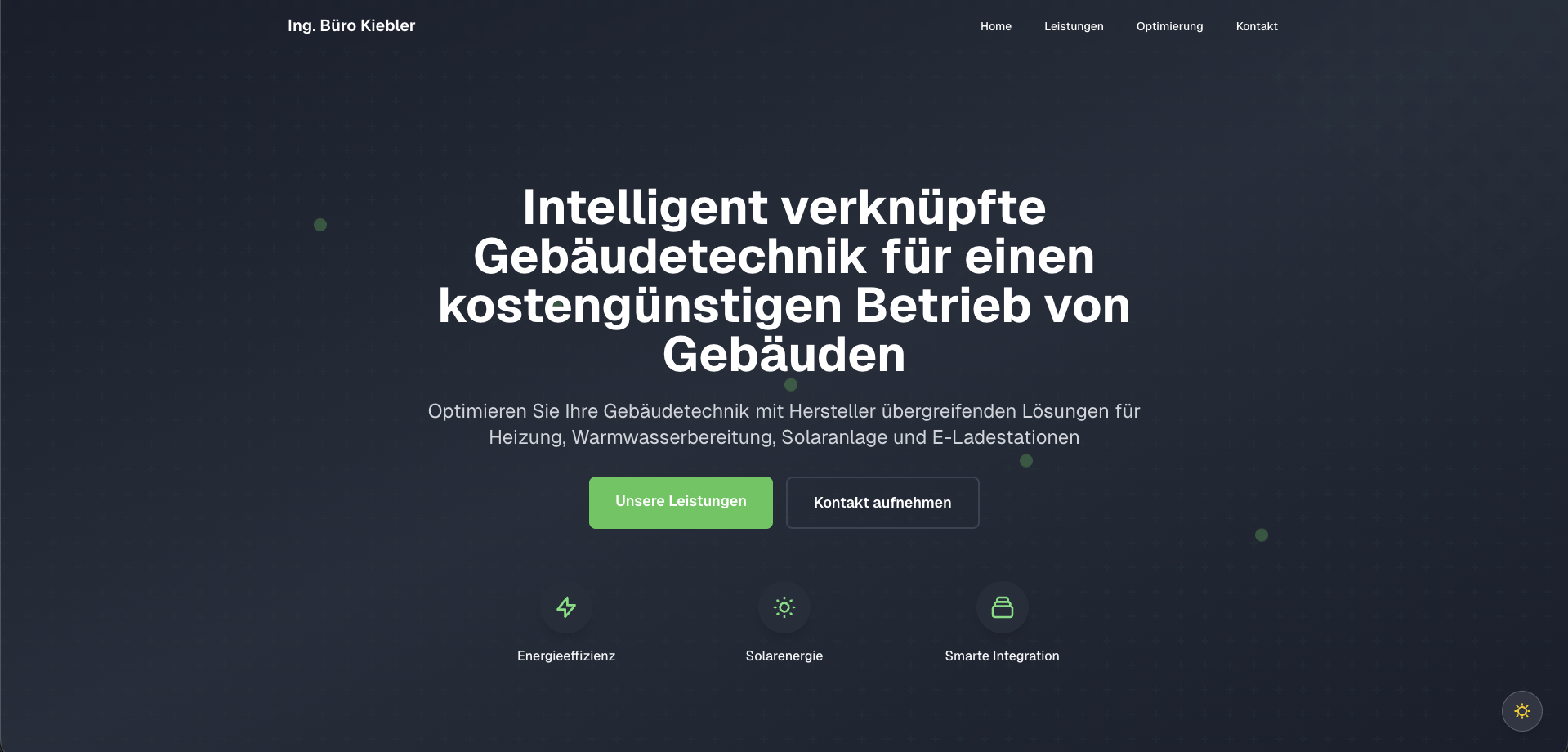 Homepage gebaeudetechnik-optimierung.de